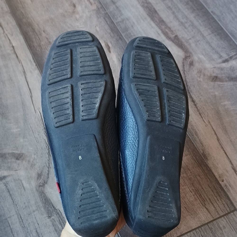 Marc Joseph Dark Blue Loafers - Picture 7 of 8